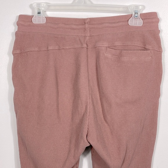 🌸Zara pink thermal jogger style pants size medium - Picture 7 of 9